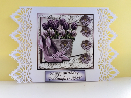 Lilac Shoes  Mini Kit by Barbara Hurst