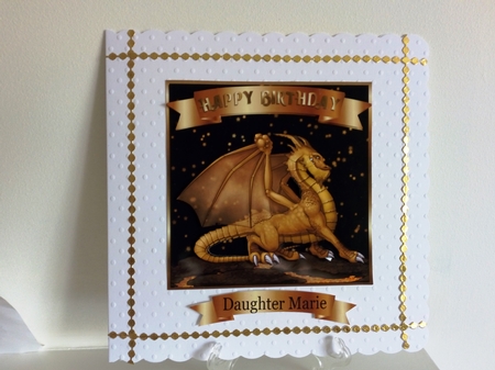 MIGHTY DRAGON QUICK CARD SHEET by Barbara Hurst