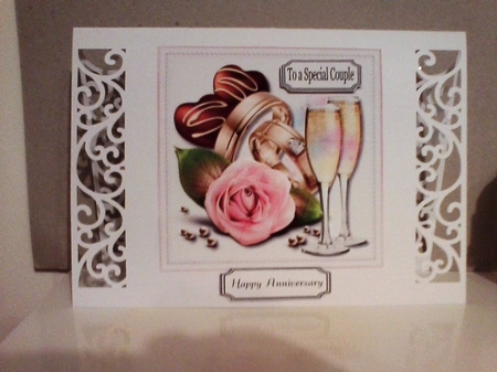 Anniversary quick card by Barbara Hurst