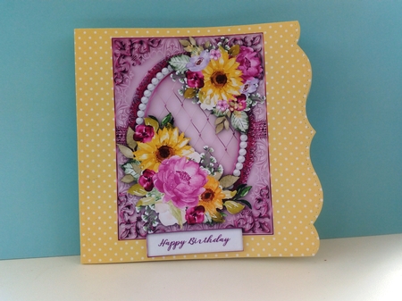Floral card for many occasions by Barbara Hurst