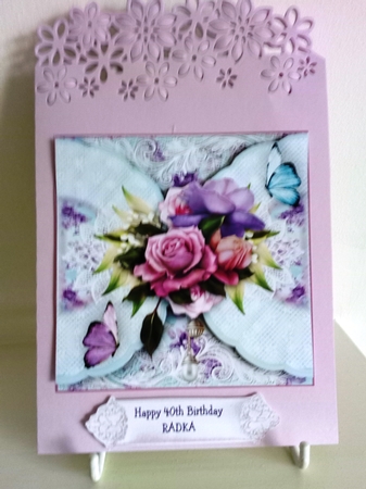 Flora And Lace Belle Rose by Barbara Hurst