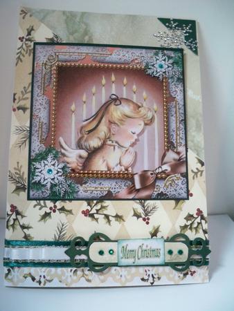 Christmas Prayer 8inch Picture Sheet by Barbara Rice