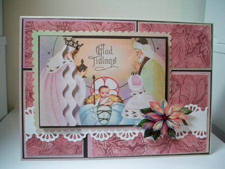 Glad Tidings 3 Kings Wavy Side Stacker by Barbara Rice