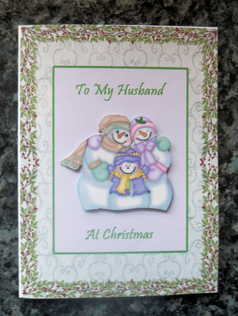 Snow Family - Husband by Gillian Lester