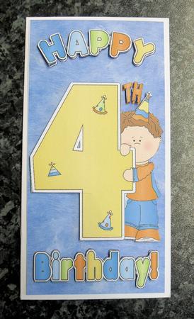 4th Birthday Boy Step by Step by Gillian Lester