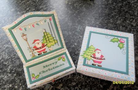 Waiting Santa Easel Drawer Kit by Gillian Lester
