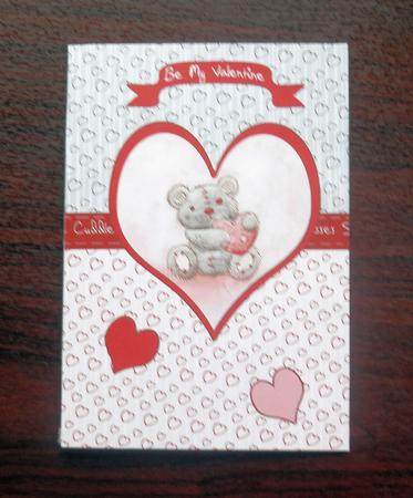 Freddy the Teddy Be My Valentine Card Kit by Gillian Lester