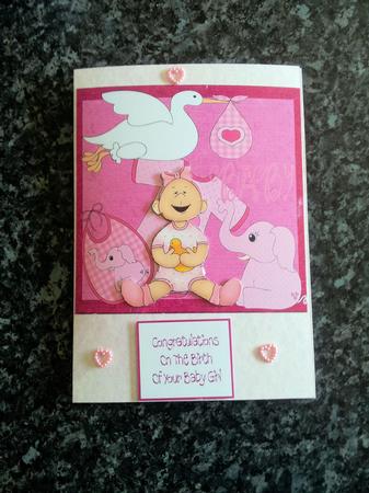 New Baby Girl by Gillian Lester