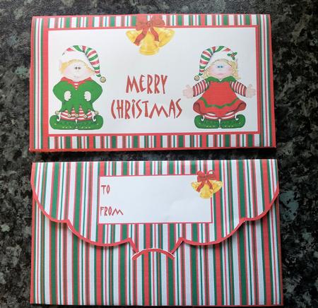 Christmas Children Moneywallet by Gillian Lester