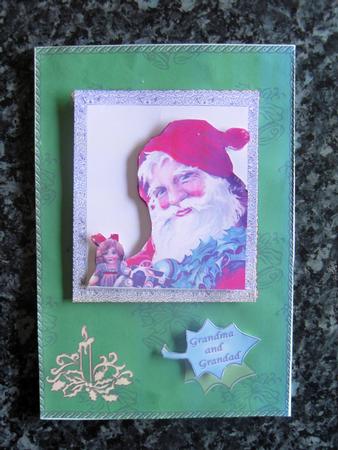 Vintage Santa for the Grandparents by Gillian Lester