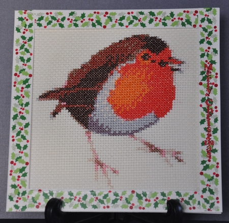 A Christmas Robin by Barbara Stubbings