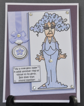 Stella as the Tree Gets Older Quick Card by Barbara Stubbings