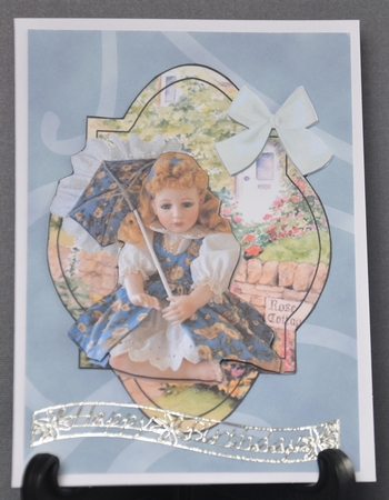 Topper Rose Cottage & Doll by Barbara Stubbings