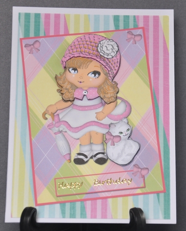 Baby Doll 5 x 7 Card - Any Occasion by Barbara Stubbings