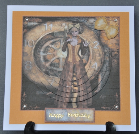 Southern Steam Punk Topper & Decoupage by Barbara Stubbings