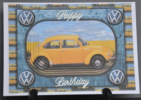 Yellow Beetle by Barbara Stubbings