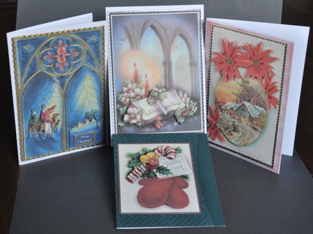 Giant Christmas Decoupage Bumper Kit - 30 Toppers! by Barbara Stubbings