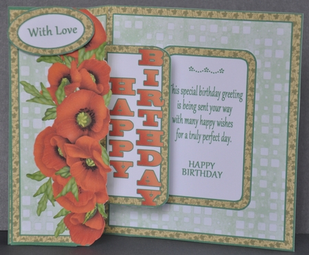 Fbp Poppies (birthday) by Barbara Stubbings