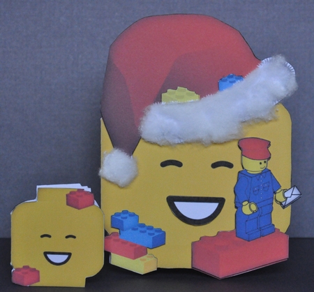 Building Block Santa Dude Mk by Barbara Stubbings