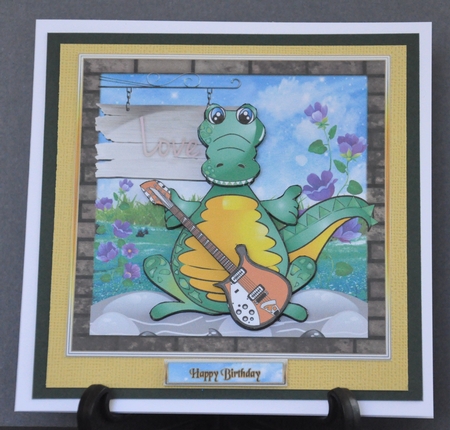 Do the Crocodile Rock Mini Kit by Barbara Stubbings
