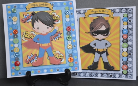 13 Pack Super Hero Bumper Kit by Barbara Stubbings