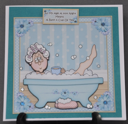 Bathtime Molly Mini Kit by Barbara Stubbings