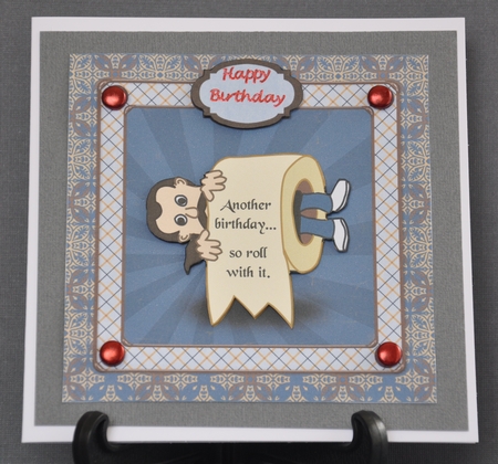 Another Birthday - roll with It (toilet Paper) by Barbara Stubbings