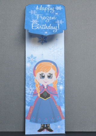 Frozen Elsa Anna Cutlery Wrapper Ii by Barbara Stubbings