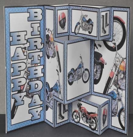 Shutter Surprise kit- Motorbikes by Barbara Stubbings
