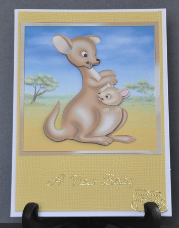 Mother and Baby Roo by Barbara Stubbings