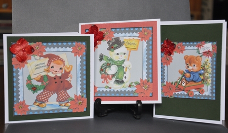 Vintage Characters Christmas Bumper Kit by Barbara Stubbings