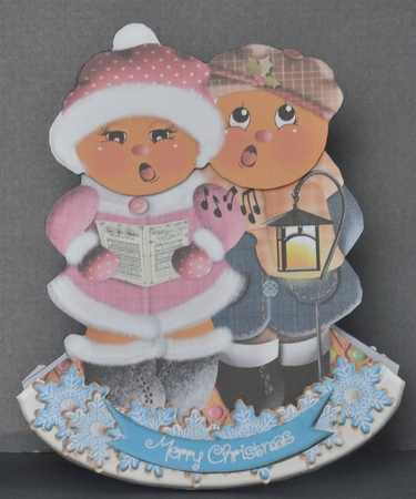 ROCK N SOUL CAROLLERS ROCKER CARD KIT by Barbara Stubbings