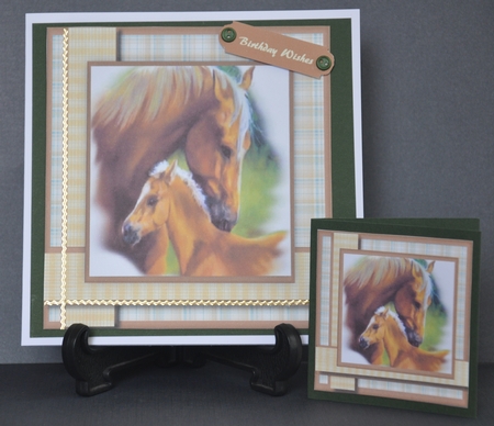 Stunning Mother and Foal, by Barbara Stubbings