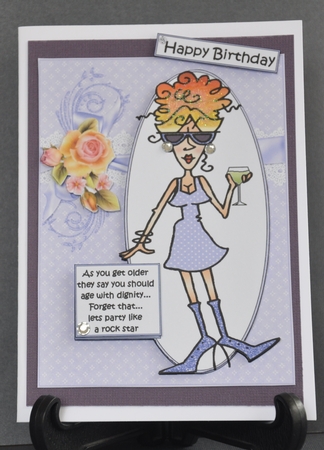 Rita ages with dignity quick card by Barbara Stubbings