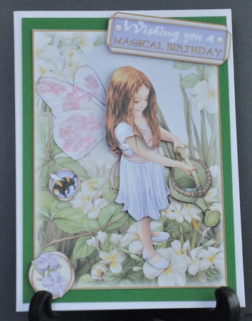Forest Fairy Evie 4 Sheet Mini Kit Lilac by Barbara Stubbings