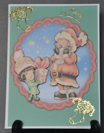From Me To You Santa by Barbara Stubbings