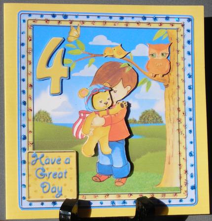 Mini Kit - Bear Hugs- 4yrs for Boy #1 by Barbara Stubbings