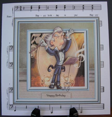 The Music Conductor Mini Kit by Barbara Stubbings