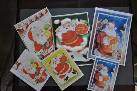 Bumper Kit 5 Christmas Santa Themed 11 Cards by Barbara Stubbings