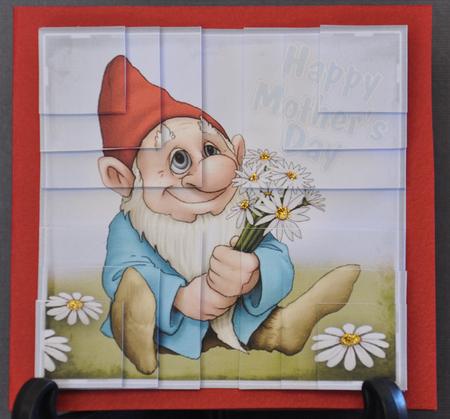 Mothers Day Gnome by Barbara Stubbings