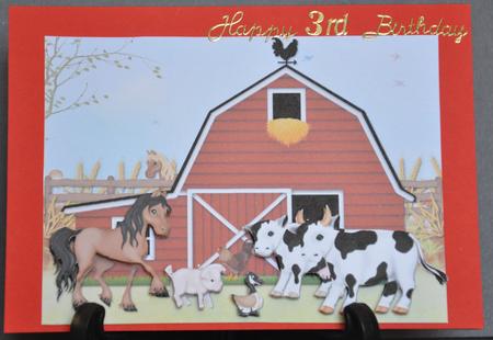 Farm Fun Decoupage by Barbara Stubbings