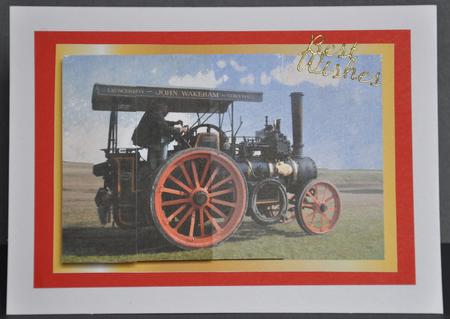 Steam Engine by Barbara Stubbings