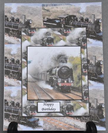 Trains by Barbara Stubbings