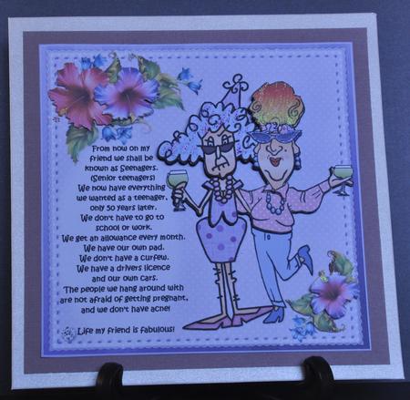 Stella and Edna Senior Teens Mini Kit by Barbara Stubbings