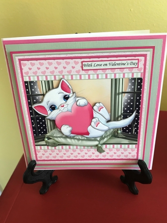 Id Spend All 9 Lives with You 8x8 Decoupage Mini Kit Featured Gallery Photo