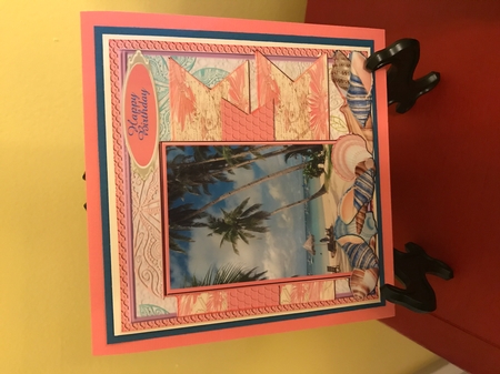 Safe Travels - Bon Voyage Card Front Mini Kit  by Barbara Wuertz