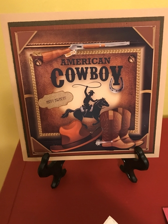At The Ranch Card Front Kit by Barbara Wuertz