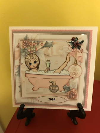 Relax Its Christmas Mini Kit by Barbara Wuertz