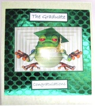 Froggie Graduate by Barbara Hiebert