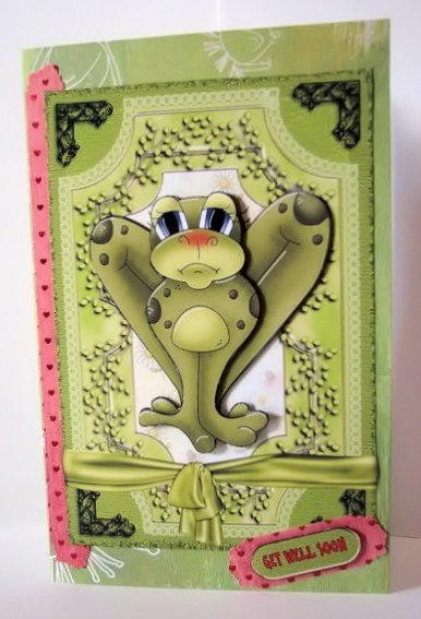 Red Nosed Frog Get Well Soon by Barbara Hiebert